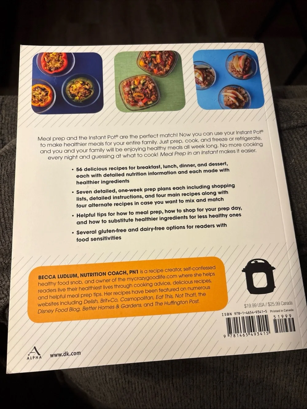 Instant Pot meal prep